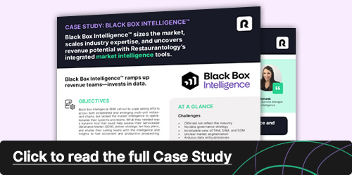 Click to read the full Restaurantology-Black Box Intelligence Case Study